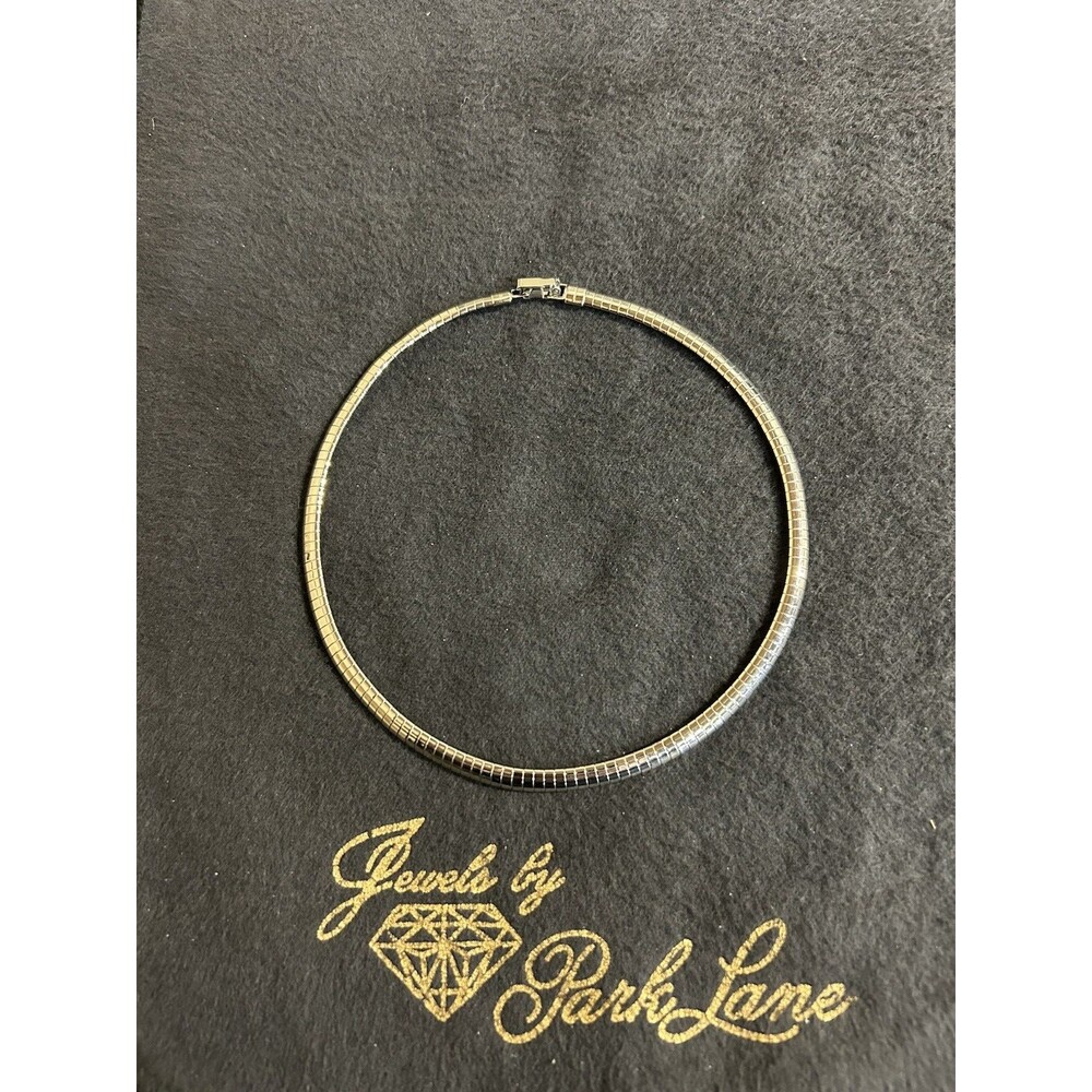 Park Lane "GLIDE" Necklace 16" Silvertone  With 3" Extender J-253